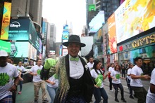 Cali lanz&oacute; su campa&ntilde;a de promoci&oacute;n de destino en Nueva York con pantallas en Times Square y bailes de salsa con el campe&oacute;n mundial