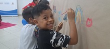 En el Mes del Amor y la Amistad, en el Centro Int&eacute;grate los ni&ntilde;os y ni&ntilde;as migrantes, refugiados, retornados y colombianos disfrutaron de actividades de inclusi&oacute;n