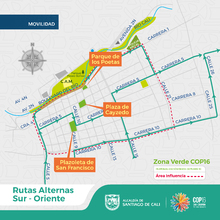 Rutas Alternas Sur-Oriente