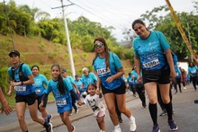 Cali madrug&oacute; y se goz&oacute; el bello paisaje de la Carrera 4.2K El Morro R&iacute;o Mel&eacute;ndez