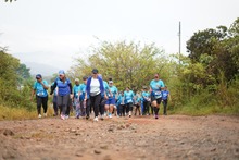 Cali madrug&oacute; y se goz&oacute; el bello paisaje de la Carrera 4.2K El Morro R&iacute;o Mel&eacute;ndez