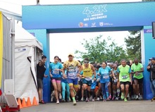 Cali madrug&oacute; y se goz&oacute; el bello paisaje de la Carrera 4.2K El Morro R&iacute;o Mel&eacute;ndez