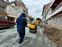 Recuperaci&oacute;n de v&iacute;as en Santa M&oacute;nica Popular avanza a buen ritmo y con apoyo a los emprendimientos locales