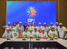 Secretar&iacute;a de Turismo de Cali recorri&oacute; la Zona Azul en el inicio del Programa de Voluntariado de la COP16