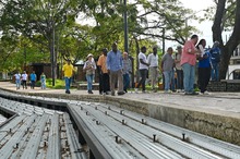 Integrantes del Observatorio Ciudadano de Transparencia Parque Pac&iacute;fico  recorrieron el proyecto para conocer sus avances