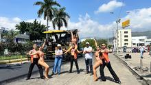 A ritmo de salsa se celebran los avances en recuperaci&oacute;n de la malla vial