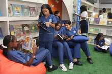 IETI Diez de Mayo recibi&oacute; una moderna sala de lectura y biblioteca escolar