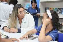 IETI Diez de Mayo recibi&oacute; una moderna sala de lectura y biblioteca escolar
