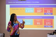 Alcald&iacute;a de Cali y la OIM sensibilizan a periodistas sobre la trata  de personas y el tr&aacute;fico de migrantes