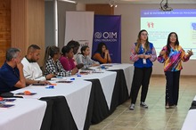 Alcald&iacute;a de Cali y la OIM sensibilizan a periodistas sobre la trata  de personas y el tr&aacute;fico de migrantes