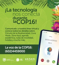 &iexcl;Preg&uacute;ntale a la Voz de la COP16!