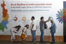 Una Cali c&iacute;vica y biodiversa hace presencia multitudinaria en la &lsquo;Zona Verde&rsquo; de la COP16