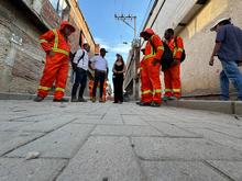 Calles en el oriente de Cali se transforman con adoquines hechos con material reciclado