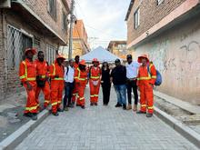 Calles en el oriente de Cali se transforman con adoquines hechos con material reciclado