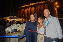 En la inauguraci&oacute;n del stand de Cali, en la Plaza de Cayzedo, fue presentada &lsquo;Floresmira&rsquo;, la gata COP16