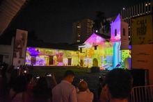 Cali es donde debes estar: un espectacular mapping ilumina la iglesia La Merced
