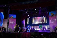 Corfecali a la altura de los grandes eventos: artistas y asistentes se gozaron la gala inaugural del &lsquo;Festival Mundial de Salsa&rsquo;