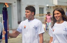 Cali recibió con pura energía el fuego de los I Juegos Nacionales Juveniles 2024 1