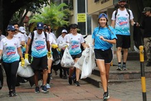 M&aacute;s de 300 cale&ntilde;os le apostaron al deporte y al medio ambiente en el  &lsquo;Plogging: Corriendo por un Mundo de Bienestar&rsquo;