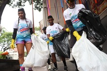 M&aacute;s de 300 cale&ntilde;os le apostaron al deporte y al medio ambiente en el  &lsquo;Plogging: Corriendo por un Mundo de Bienestar&rsquo;
