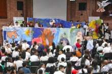 Los j&oacute;venes de Cali avanzan por el camino de la reconciliaci&oacute;n