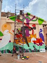 En el marco de la COP16, el Teatro Municipal inaugura un mural que refleja la Cultura y Biodiversidad del Pac&iacute;fico