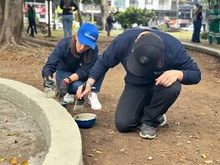 El Dagma y la comunidad transforman espacios p&uacute;blicos de Cali con el  programa de &lsquo;Adopci&oacute;n de Zonas Verdes&rsquo;