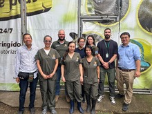 La COP16 y el Hogar de Paso del Dagma, cruzaron los caminos de una cuidadora de pumas argentina y un investigador chino