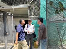 La COP16 y el Hogar de Paso del Dagma, cruzaron los caminos de una cuidadora de pumas argentina y un investigador chino