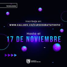 Alcald&iacute;a de Cali abre el quinto ciclo de formaciones virtuales