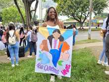 Maestras y maestros de educaci&oacute;n inicial de Cali marcharon por la protecci&oacute;n de los derechos de las ni&ntilde;as y los ni&ntilde;os