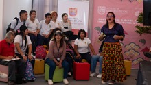 La carpa educativa &lsquo;La escuela tiene la palabra&rsquo; es un &eacute;xito rotundo entre los  estudiantes, gracias a los talleres creativos y tecnol&oacute;gicos
