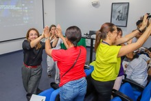 Felicitaciones a los funcionarios y contratistas que &lsquo;escalaron hacia el conocimiento&rsquo;