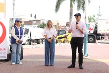 &iexcl;Comprometidos con el cuidado del medioambiente! Cali cuenta con seis nuevos veh&iacute;culos especializados para el servicio de recolecci&oacute;n de basuras