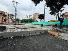 La calle 9 se recupera con rapidez: barrio Los C&aacute;mbulos tendr&aacute; su v&iacute;a  lista a comienzos de diciembre