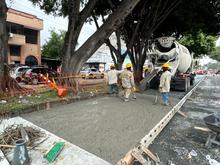 La calle 9 se recupera con rapidez: barrio Los C&aacute;mbulos tendr&aacute; su v&iacute;a  lista a comienzos de diciembre