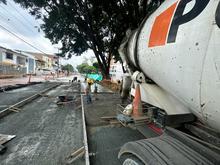 La calle 9 se recupera con rapidez: barrio Los C&aacute;mbulos tendr&aacute; su v&iacute;a  lista a comienzos de diciembre