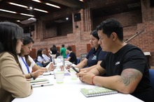 Rueda de negocios gener&oacute; alianzas entre organizaciones de recicladores y empresas transformadoras de residuos aprovechables