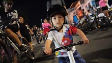 La &lsquo;Ciclovida de las Luces&rsquo;, una fiesta deportiva que conquist&oacute; a los  cale&ntilde;os