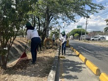 Cali florece: &lsquo;Promotores Mi Cali Bella&rsquo; inician jornada de embellecimiento en la calle 13 entre carreras 50 y 56