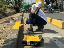 Cali florece: &lsquo;Promotores Mi Cali Bella&rsquo; inician jornada de embellecimiento en la calle 13 entre carreras 50 y 56