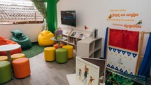 Instituci&oacute;n educativa de La Buitrera estrena sala de lectura 