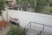 En Manuela Beltr&aacute;n, un muro uni&oacute; esfuerzos, voluntades y corazones