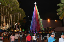 Los cale&ntilde;os le dicen s&iacute; a la reconciliaci&oacute;n con el alumbrado &lsquo;Cali le canta a la Navidad&rsquo;