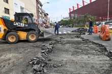 Cali avanza en la recuperaci&oacute;n de la malla vial