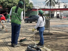 &lsquo;Promotores Mi Cali Bella&rsquo; restauran &aacute;reas externas del Pascual Guerrero, tras los actos de vandalismo durante la final de la Copa BetPlay