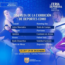 La &lsquo;Feria Deportiva de Cali&rsquo; es donde debes estar: del 27 al 29 de  diciembre