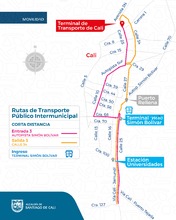 Conozca los cambios en las rutas intermunicipales que conectan a Cali con Jamund&iacute;, Puerto Tejada, Villa Rica, Santander de Quilichao y Popay&aacute;n