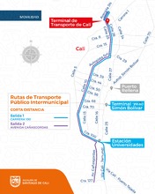 Conozca los cambios en las rutas intermunicipales que conectan a Cali con Jamund&iacute;, Puerto Tejada, Villa Rica, Santander de Quilichao y Popay&aacute;n