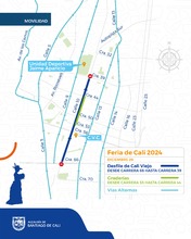 Conozca el &lsquo;Plan de Desv&iacute;os&rsquo; para disfrutar la &lsquo;67 Feria de Cali&rsquo;